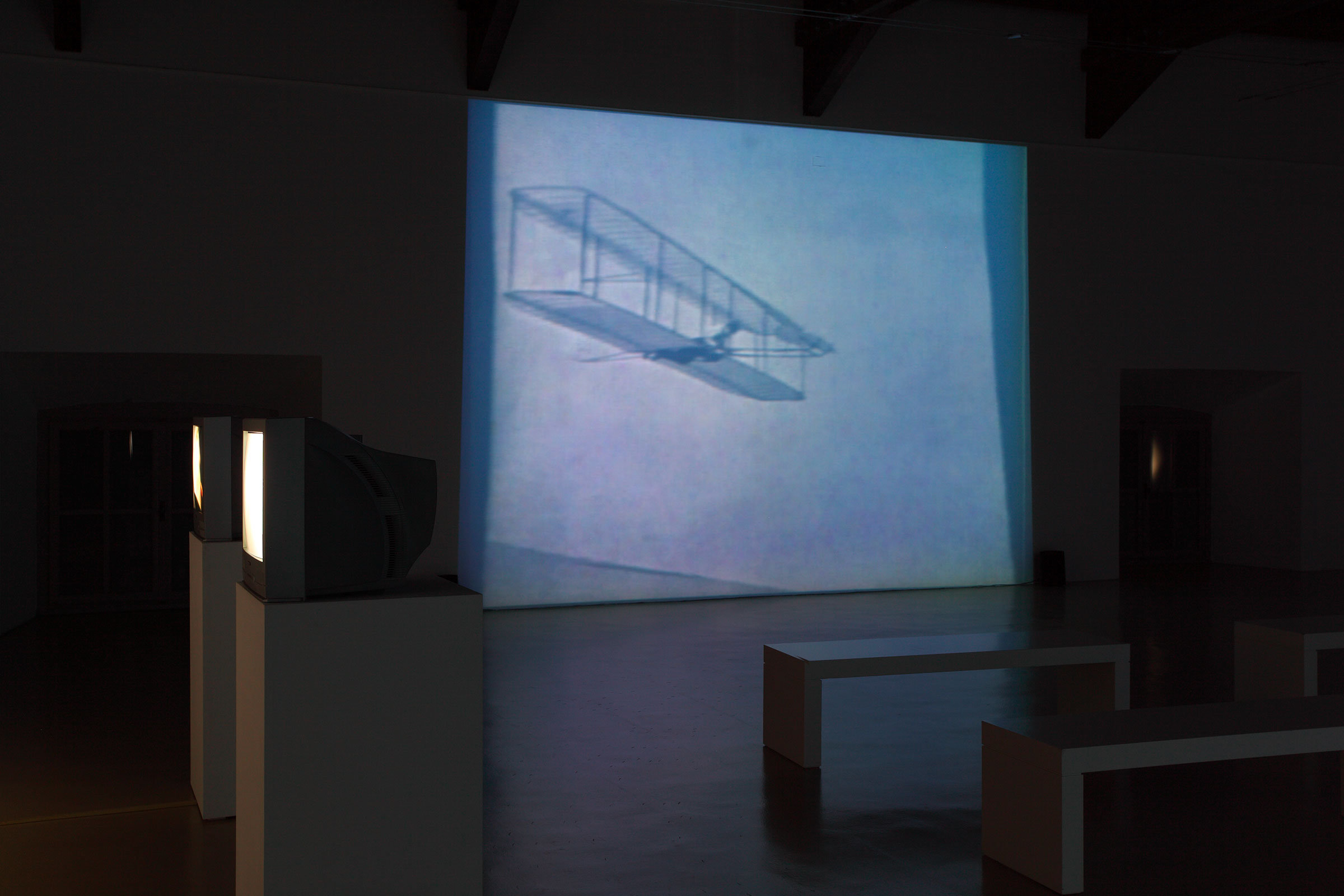u0022Vito Acconci: u0027Film=Landscape, Video=Close-Upu0027u0022, installation view